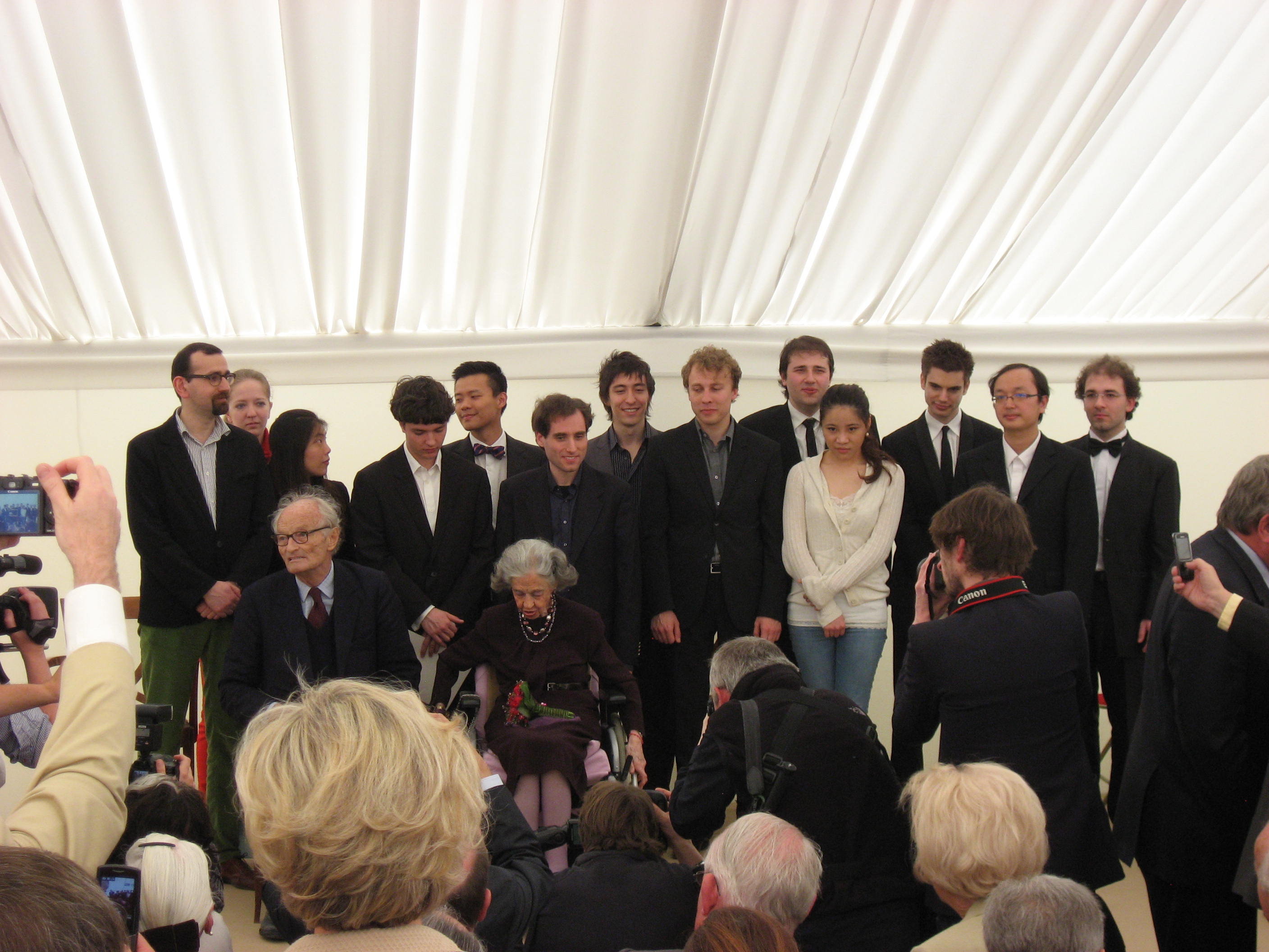 Proclamation à la Chapelle musicale
