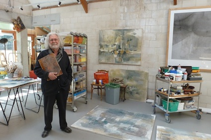 Walter Vilain dans son atelier © Jean Jauniaux